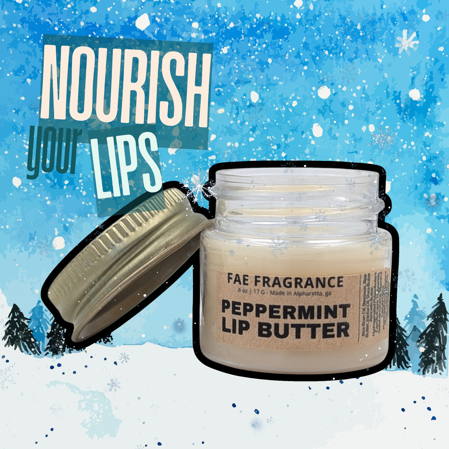 Peppermint Lip Butter